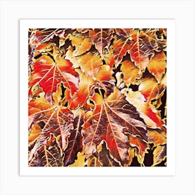 Autumn Leaves 4 Art Print