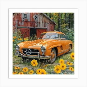 Mercedes-Benz 300sl 1 Art Print