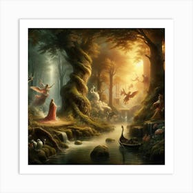 Fairytale Forest 3 Art Print