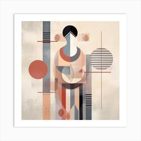 Abstract Woman 1 Art Print