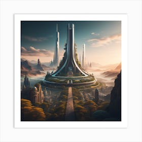 Technopolis 2 Art Print