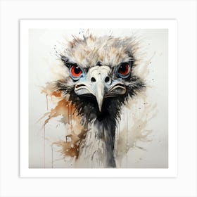 Ostrich 8 Art Print