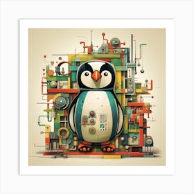 Penguin Art Print