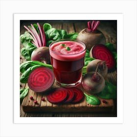 Beet Juice Art Print