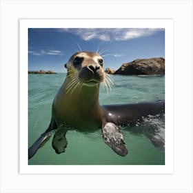 Sea Lion 1 Art Print