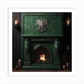 Fireplace 1 Art Print