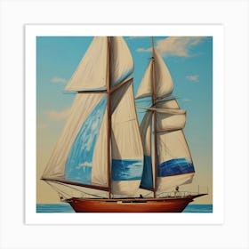 Sailboat Art Print