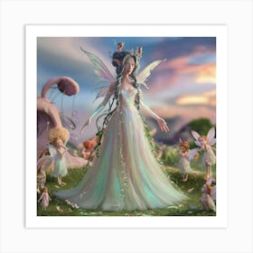 Fairy Garden Art Print