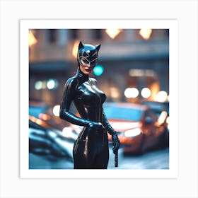 Catwoman 5 Art Print