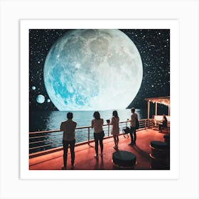 Full Moon 8 Art Print