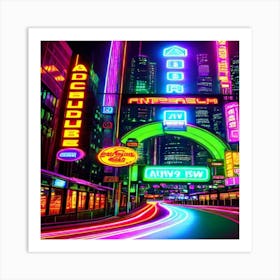 Neon City 1 Poster