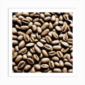 Coffee Beans 246 Art Print