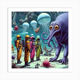 Octopus 1 Art Print