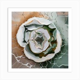 Abstract Flower 2 Art Print