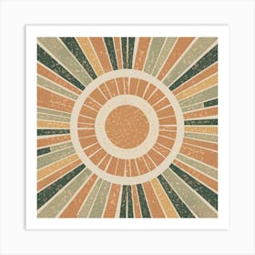 Sunburst 2 Art Print