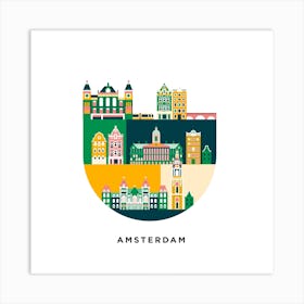 Amsterdam Square Art Print