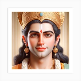 Lord Rama Art Print