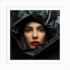 Portrait Of A Young Woman 3 Art Print