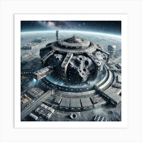 Graviton Annihilator Asteroid Base Position Art Print