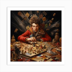 Master Of All Games Art Print