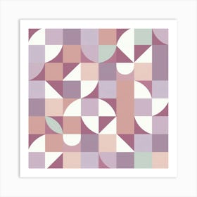 Abstract Geometric Pattern 60 Art Print