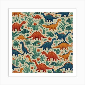 Dinosaurs Art Print