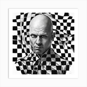 Checkered Flag Art Print