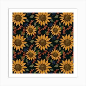 Sunflowers Art Print