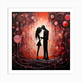 Lovers By Csaba Fikker 111 Art Print