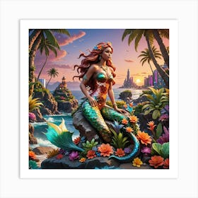 Mermaid Art Print