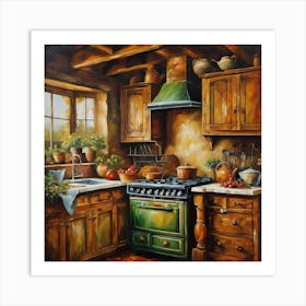Italian Kitchen Art Print