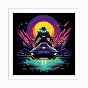 Space Explorer 2 Art Print