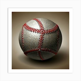 Default Baseball Design 1 Art Print