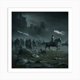 Knights Of The Round Table Art Print