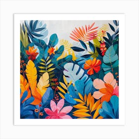 Tropical Jungle 6 Art Print