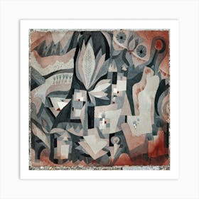 Dry Cooler Garden (1921) Painting In High Resolution By Paul Klee Art Print