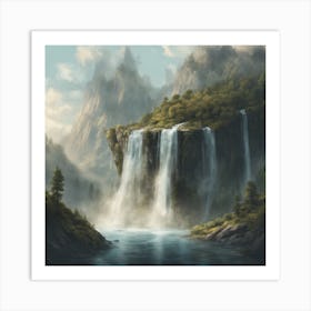 Waterfall Art Print