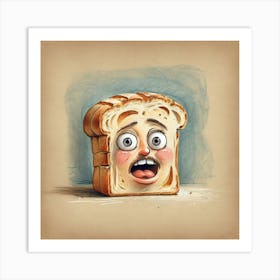 Bread Art Art Print