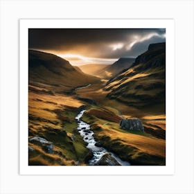 Scotland Landscape 4 Art Print