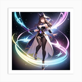 Arcane Mage Art Print