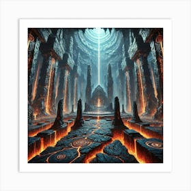 Tectonic Chamber Art Print