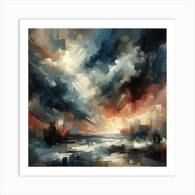 Abstract Painting 3 Art Print