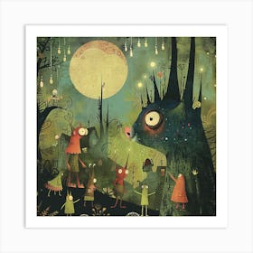 Fairytale Forest 6 Art Print