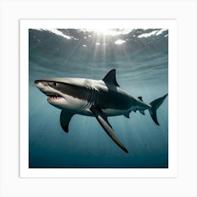 Great White Shark 3 Art Print