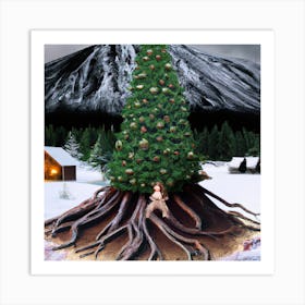 Christmas Tree Art Print