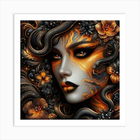 Sexy Woman Art Print