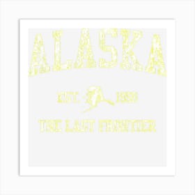 Retro Alaska Vintage Sports Art Print