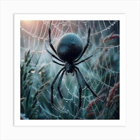 Black Widow Spider 2 Art Print