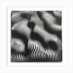 Wavy Lines 2 Art Print