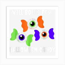 Will Bolus For Halloween Candy Art Print